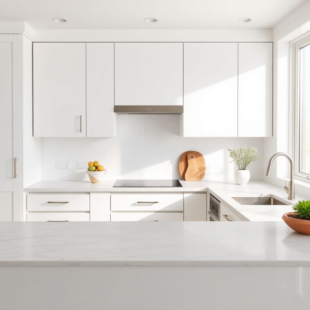 Sparkling clean kitchen